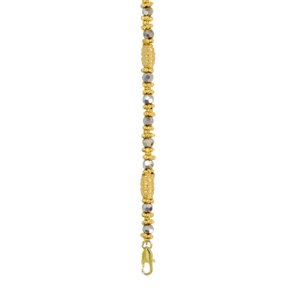 designer gold plated  Indian Mangal sutra hand bracelet